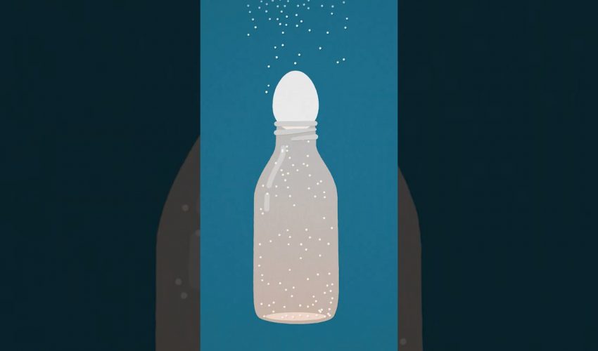 Egg Inside Bottle Using Science!